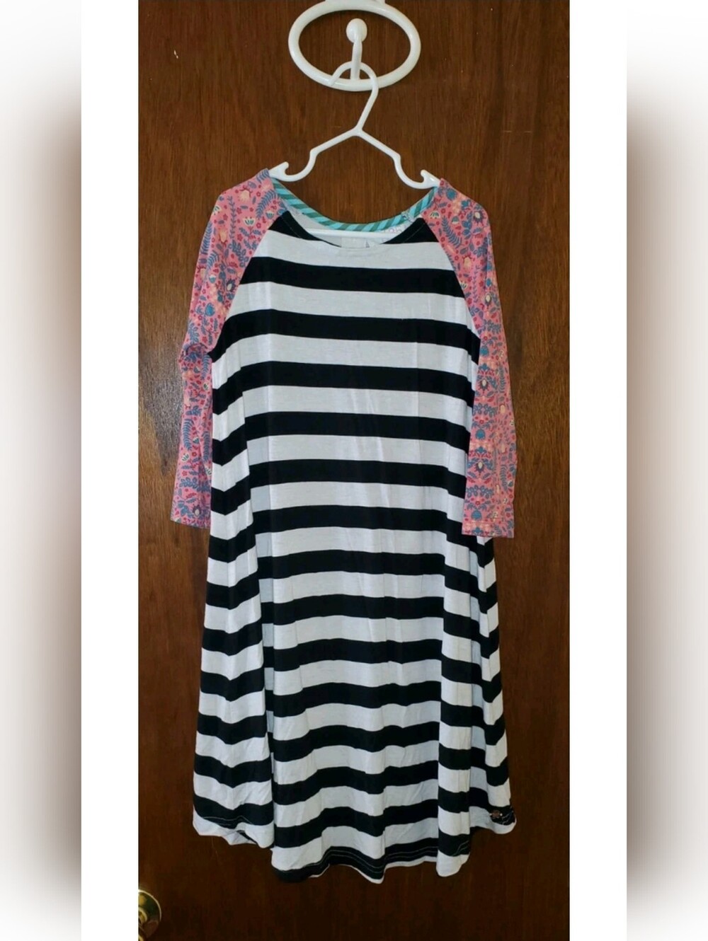Matilda Jane 435 Once Upon A Time Striped Dress Sz 8